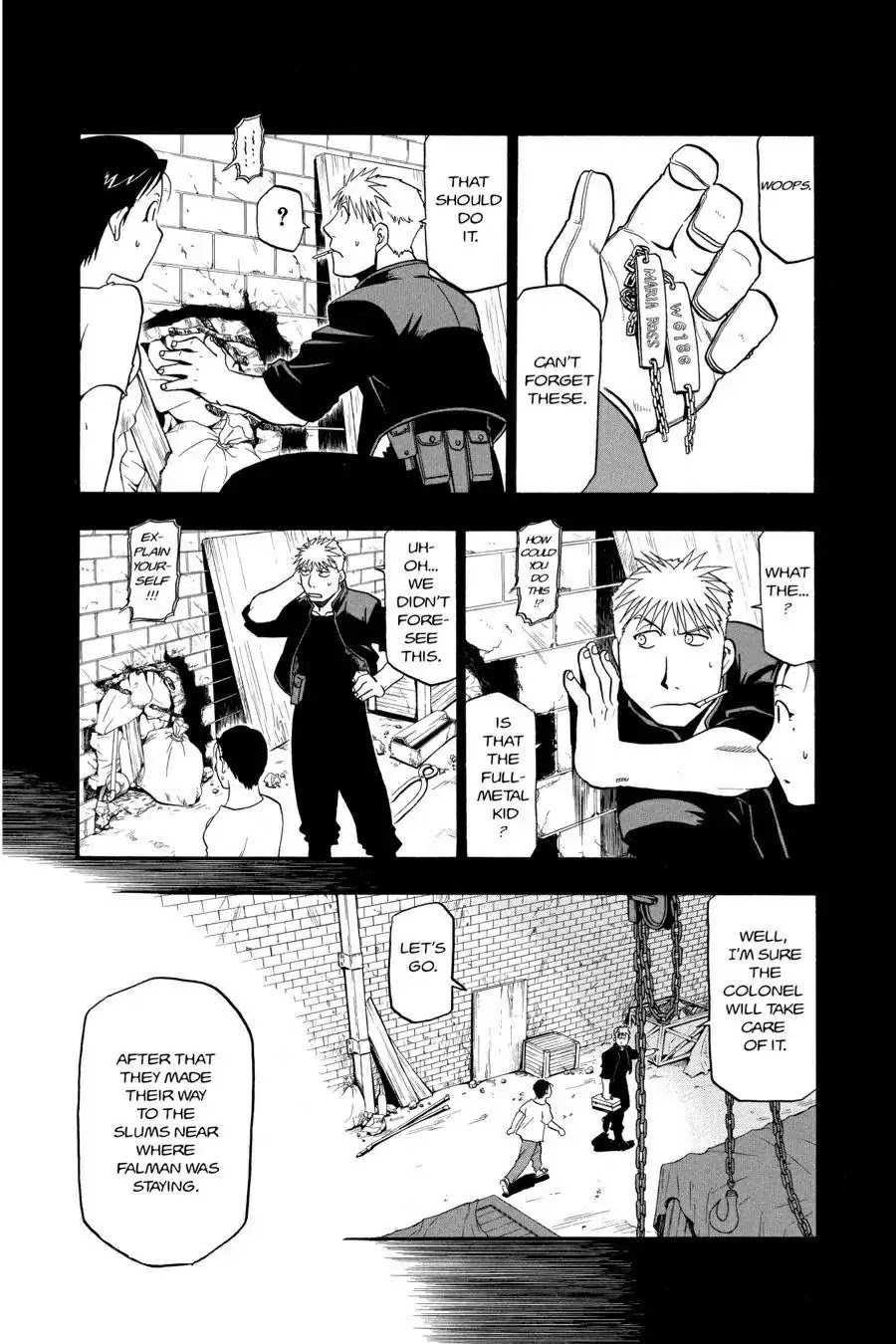 FullMetal Alchemist Chapter 41 page 12 - Chapter 41: On The Palm of An Arrogant Human Being