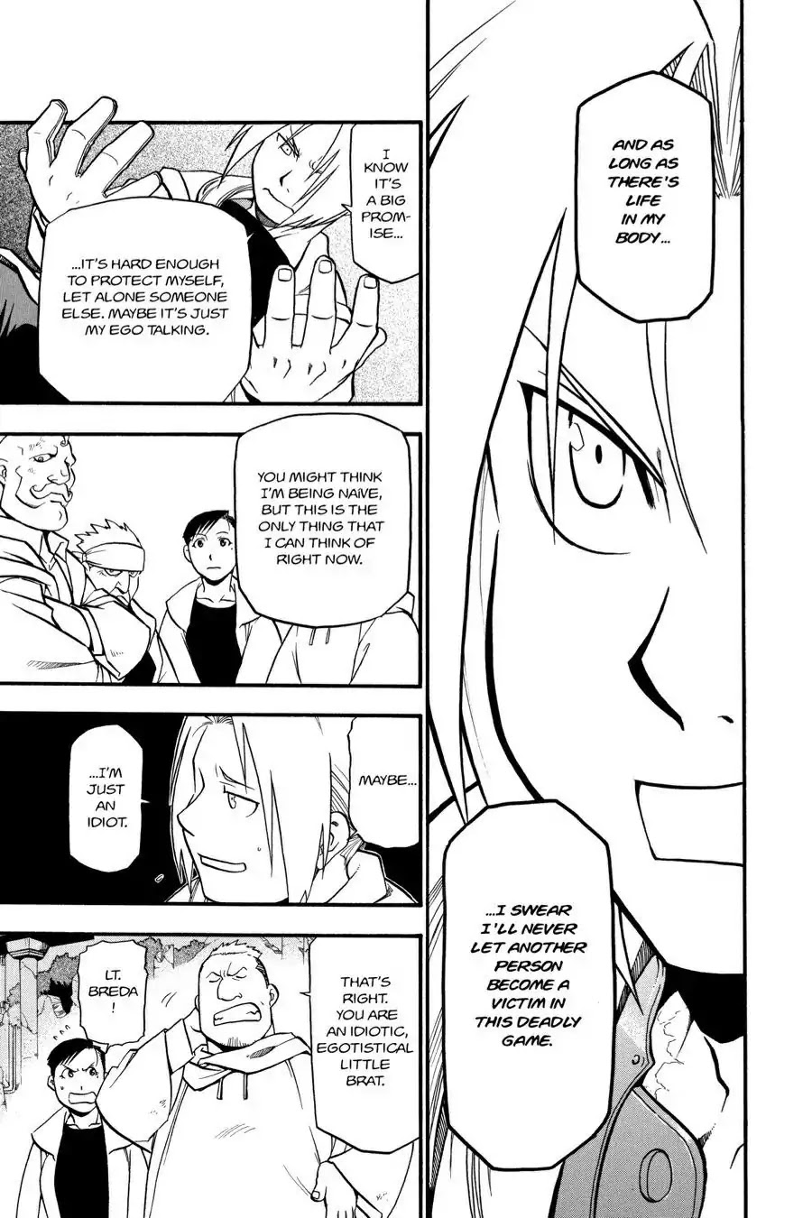FullMetal Alchemist Chapter 41 page 19 - Chapter 41: On The Palm of An Arrogant Human Being