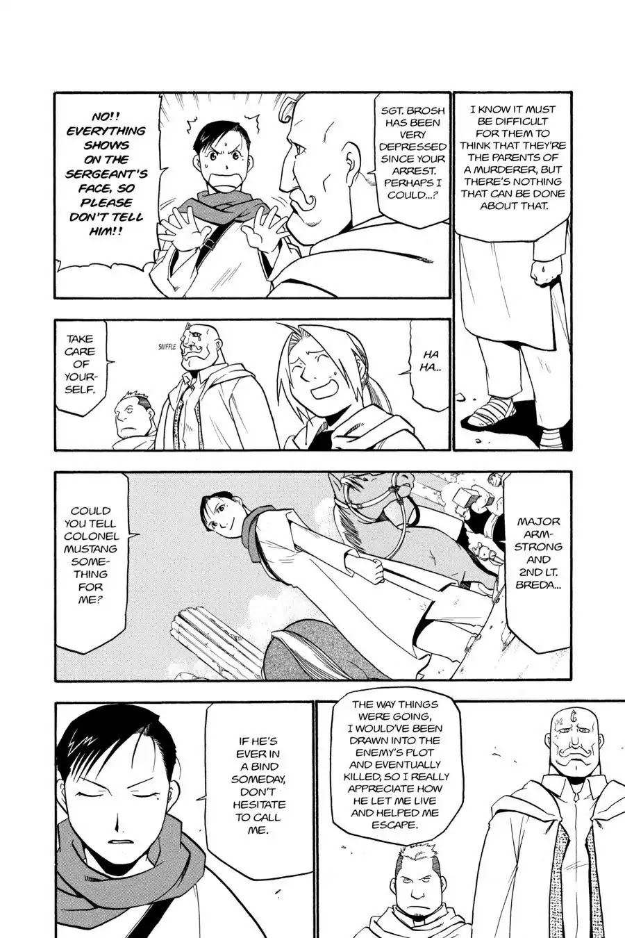 FullMetal Alchemist Chapter 41 page 22 - Chapter 41: On The Palm of An Arrogant Human Being