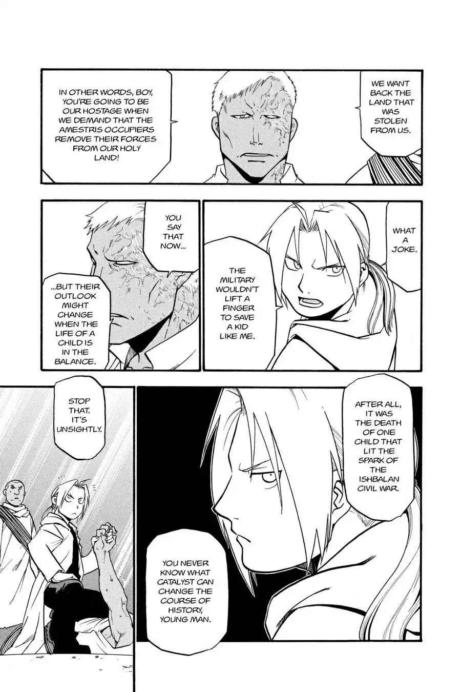 FullMetal Alchemist Chapter 41 page 31 - Chapter 41: On The Palm of An Arrogant Human Being
