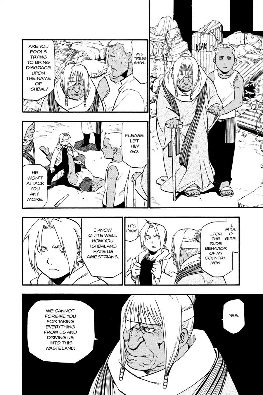 FullMetal Alchemist Chapter 41 page 32 - Chapter 41: On The Palm of An Arrogant Human Being