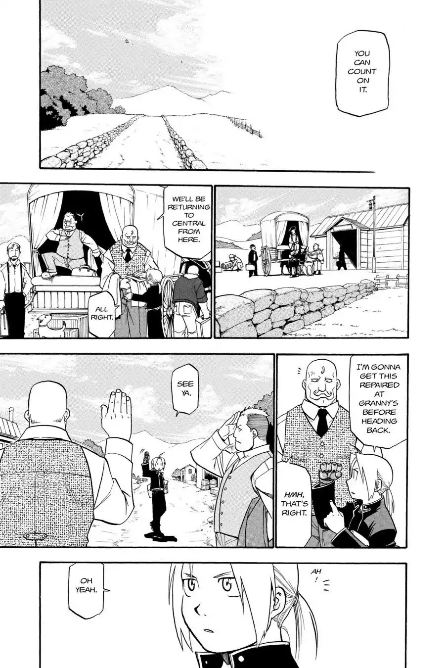 FullMetal Alchemist Chapter 41 page 39 - Chapter 41: On The Palm of An Arrogant Human Being