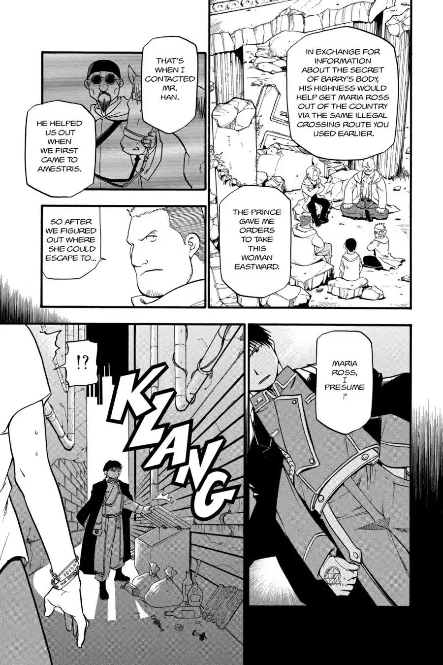 FullMetal Alchemist Chapter 41 page 9 - Chapter 41: On The Palm of An Arrogant Human Being
