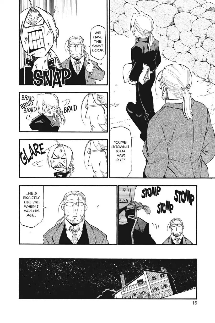 FullMetal Alchemist Chapter 42 page 15 - Chapter 42: The Father Standing Before a Grave