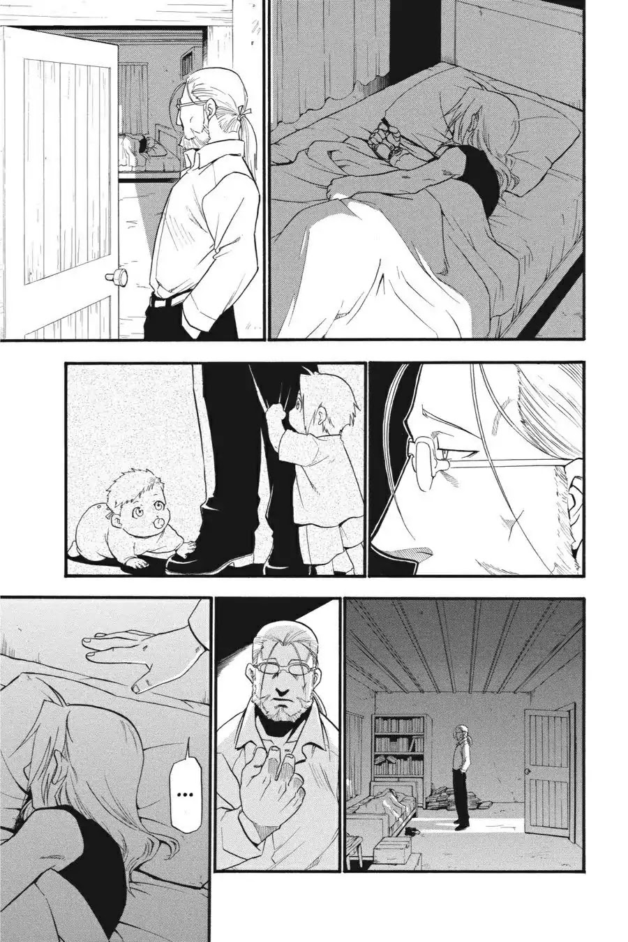 FullMetal Alchemist Chapter 42 page 16 - Chapter 42: The Father Standing Before a Grave