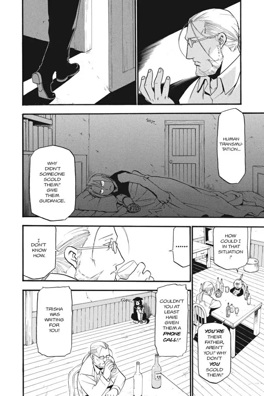 FullMetal Alchemist Chapter 42 page 17 - Chapter 42: The Father Standing Before a Grave
