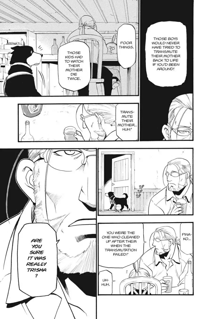 FullMetal Alchemist Chapter 42 page 18 - Chapter 42: The Father Standing Before a Grave