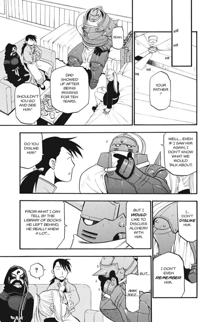 FullMetal Alchemist Chapter 42 page 24 - Chapter 42: The Father Standing Before a Grave