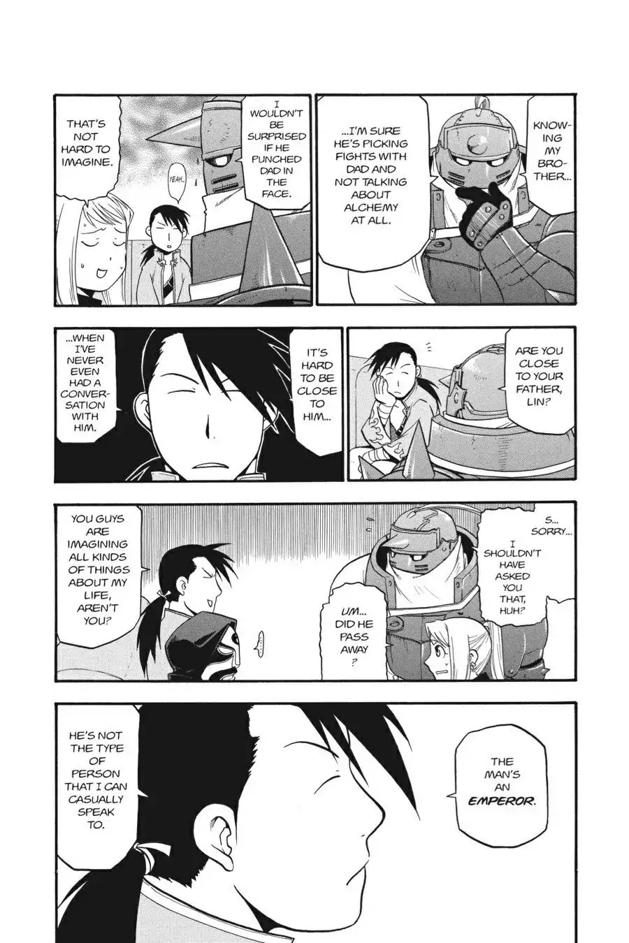 FullMetal Alchemist Chapter 42 page 25 - Chapter 42: The Father Standing Before a Grave