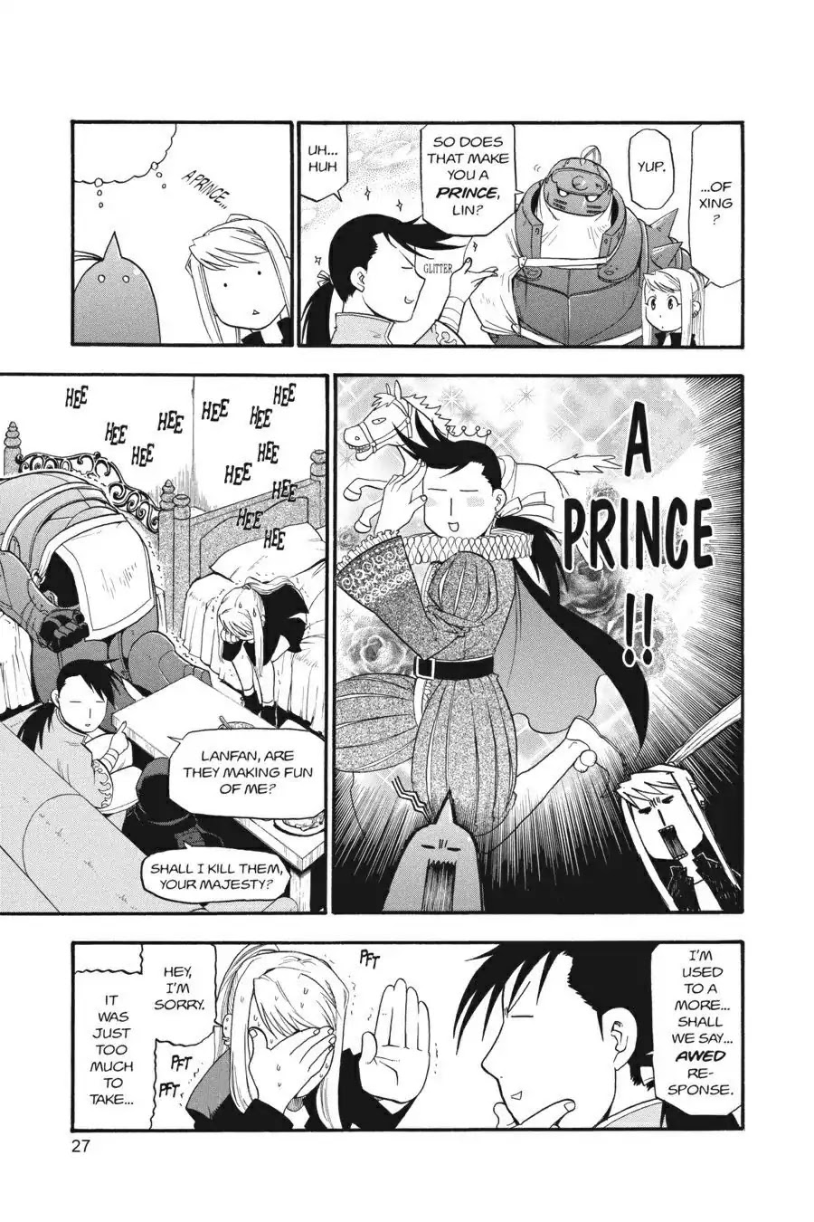 FullMetal Alchemist Chapter 42 page 26 - Chapter 42: The Father Standing Before a Grave