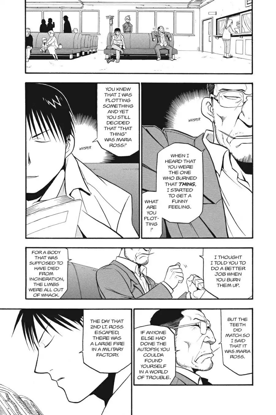 FullMetal Alchemist Chapter 42 page 32 - Chapter 42: The Father Standing Before a Grave