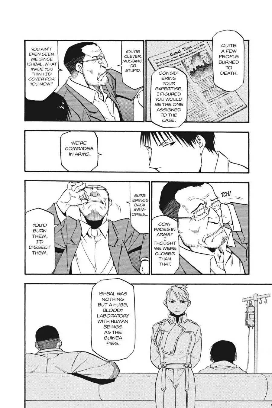 FullMetal Alchemist Chapter 42 page 33 - Chapter 42: The Father Standing Before a Grave