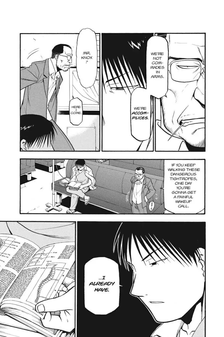 FullMetal Alchemist Chapter 42 page 34 - Chapter 42: The Father Standing Before a Grave
