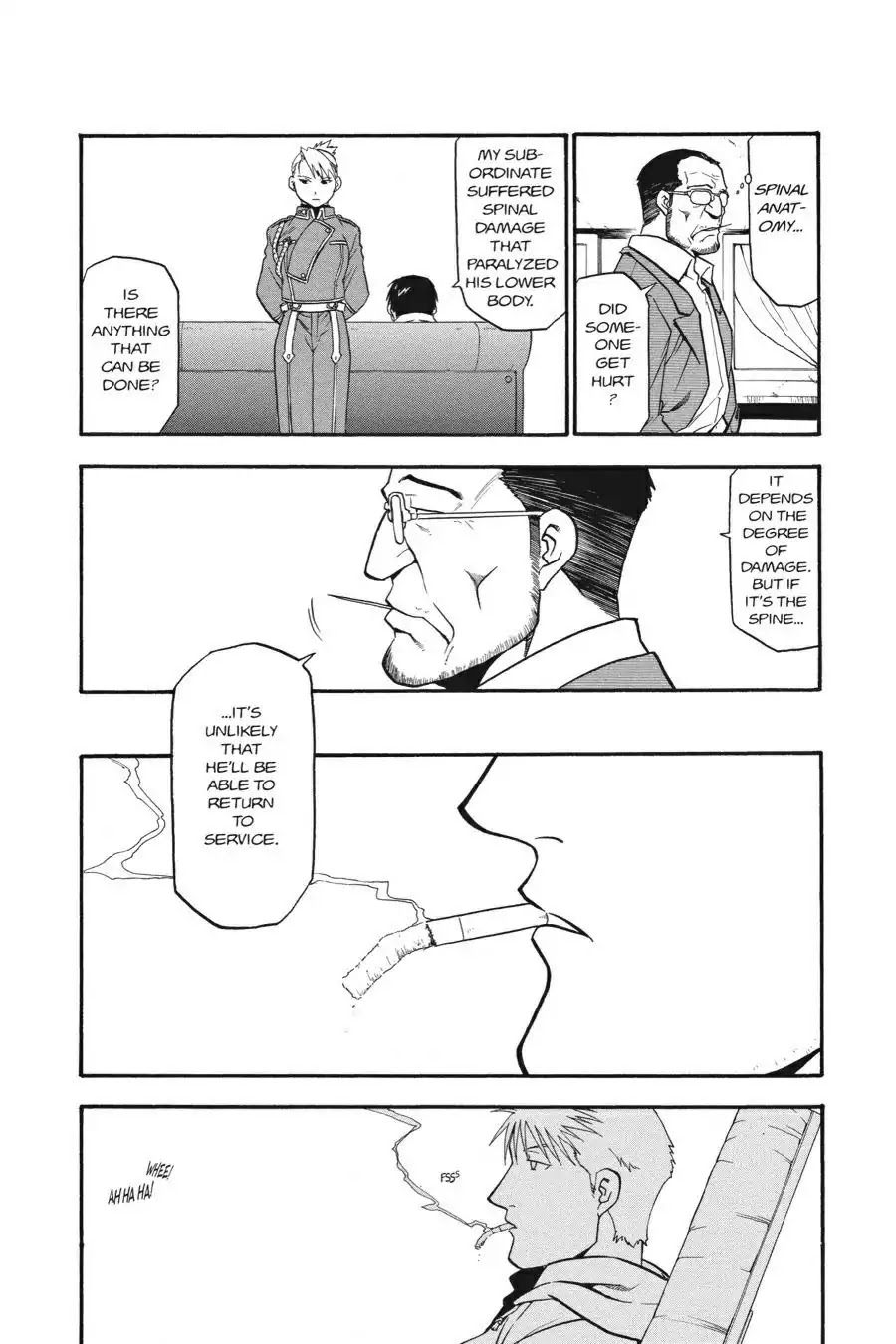 FullMetal Alchemist Chapter 42 page 35 - Chapter 42: The Father Standing Before a Grave