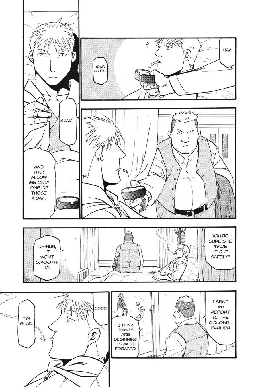 FullMetal Alchemist Chapter 42 page 36 - Chapter 42: The Father Standing Before a Grave