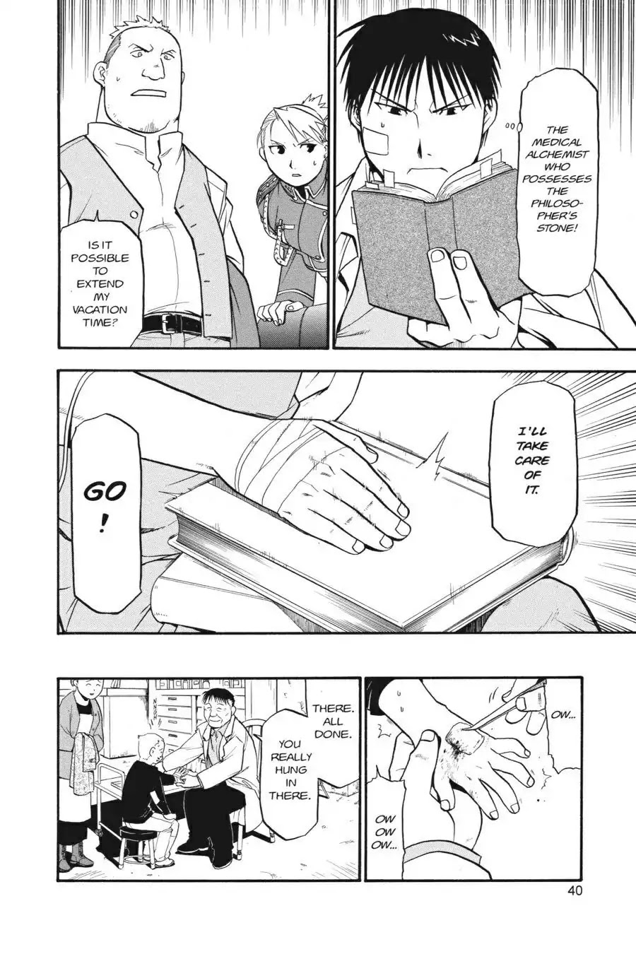 FullMetal Alchemist Chapter 42 page 39 - Chapter 42: The Father Standing Before a Grave