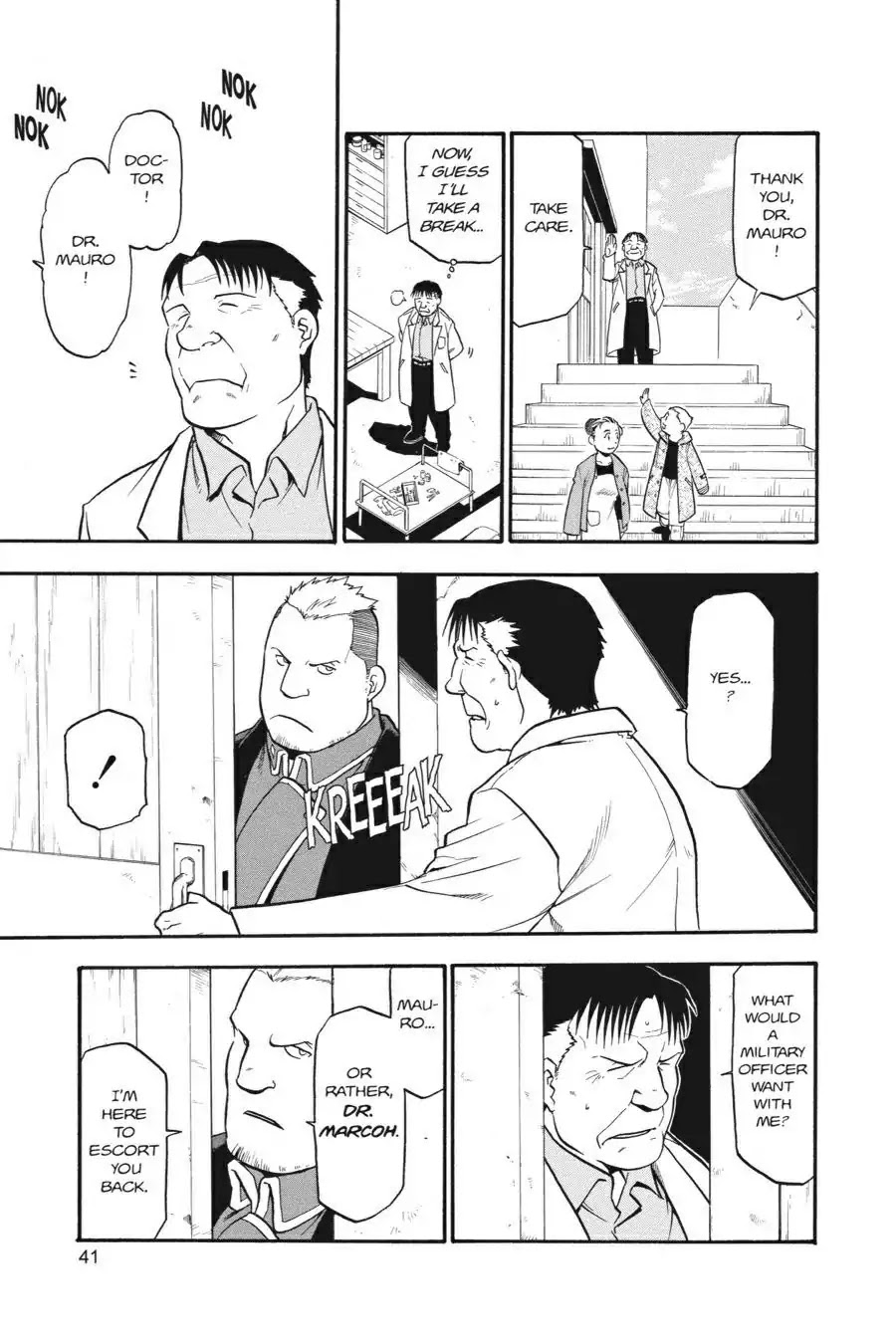 FullMetal Alchemist Chapter 42 page 40 - Chapter 42: The Father Standing Before a Grave