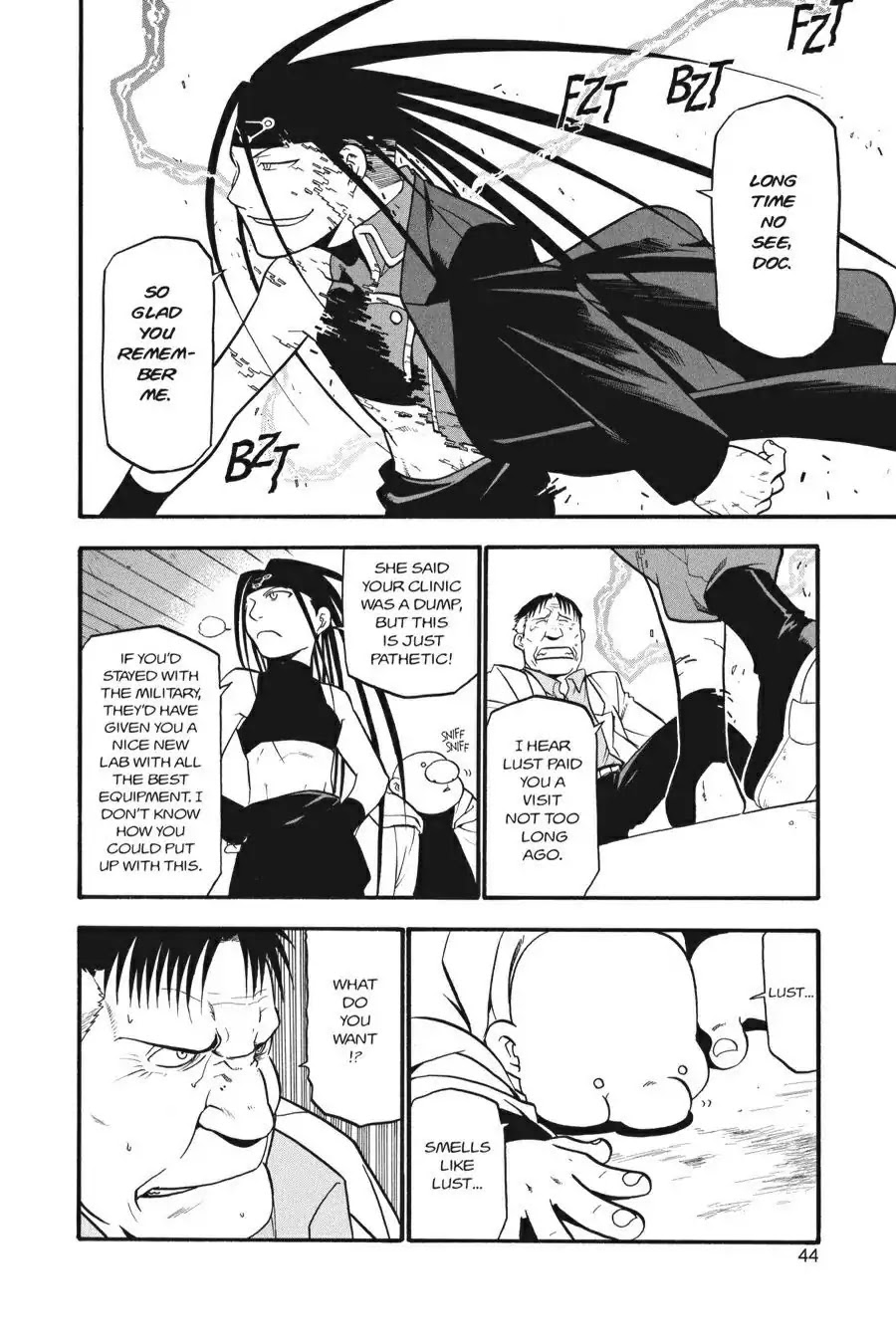 FullMetal Alchemist Chapter 42 page 43 - Chapter 42: The Father Standing Before a Grave