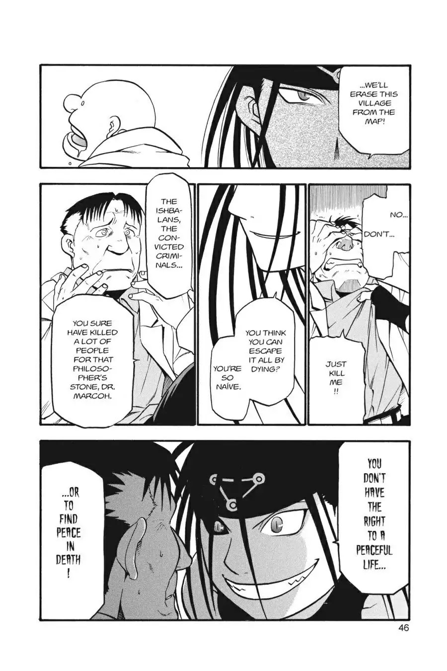 FullMetal Alchemist Chapter 42 page 45 - Chapter 42: The Father Standing Before a Grave
