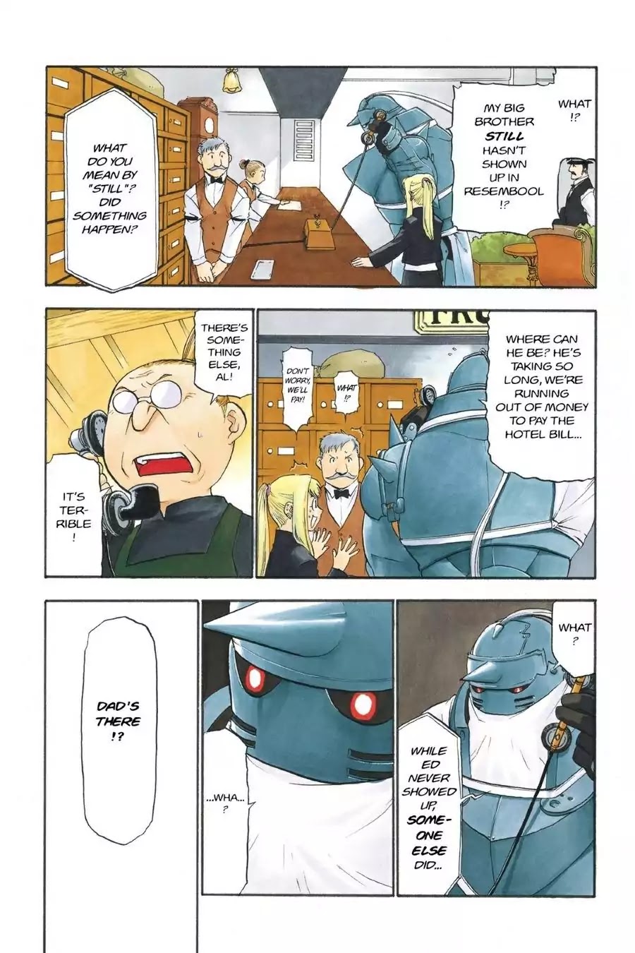 FullMetal Alchemist Chapter 42 page 7 - Chapter 42: The Father Standing Before a Grave