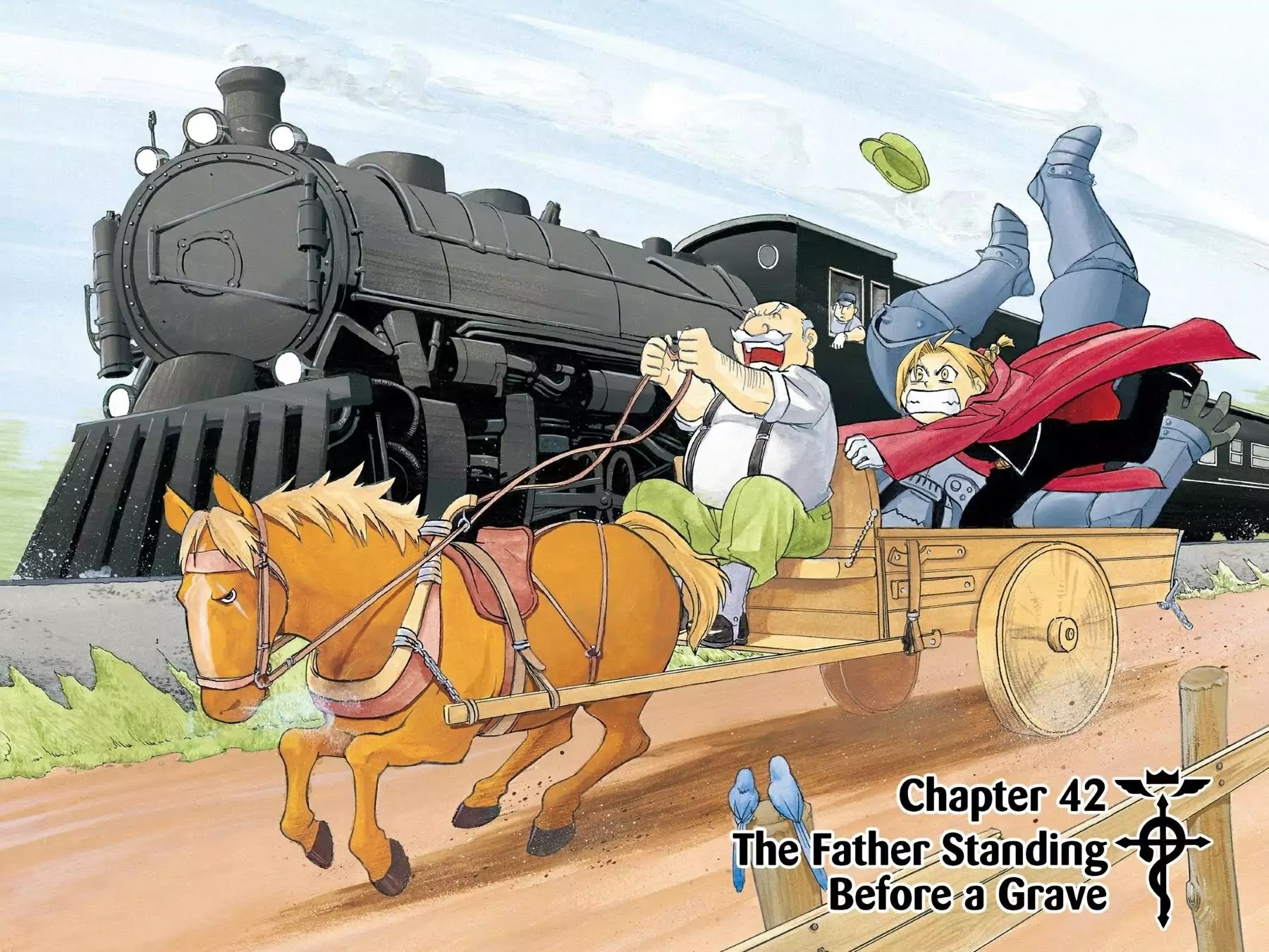 FullMetal Alchemist Chapter 42 page 8 - Chapter 42: The Father Standing Before a Grave