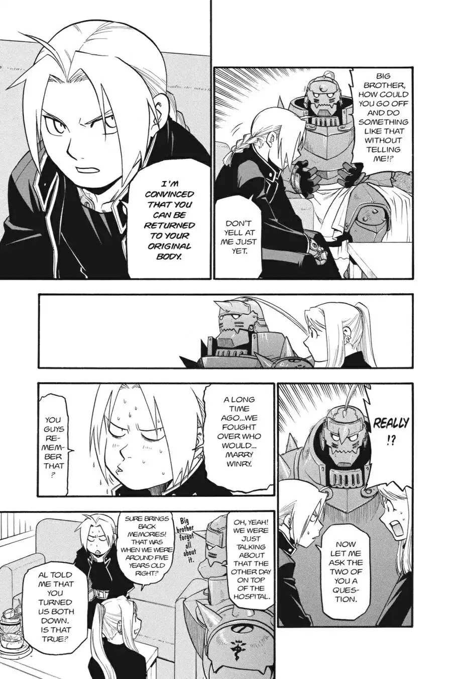 FullMetal Alchemist Chapter 44 page 19 - Chapter 44: The Unnamed Grave