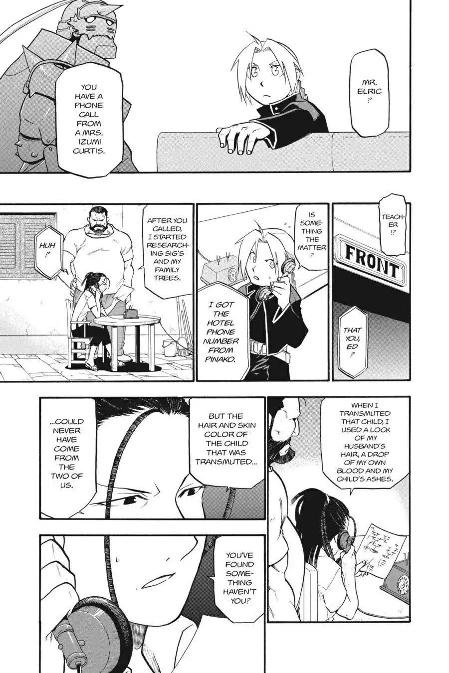 FullMetal Alchemist Chapter 44 page 27 - Chapter 44: The Unnamed Grave