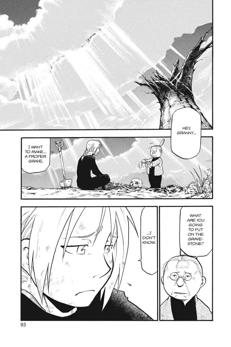 FullMetal Alchemist Chapter 44 page 3 - Chapter 44: The Unnamed Grave