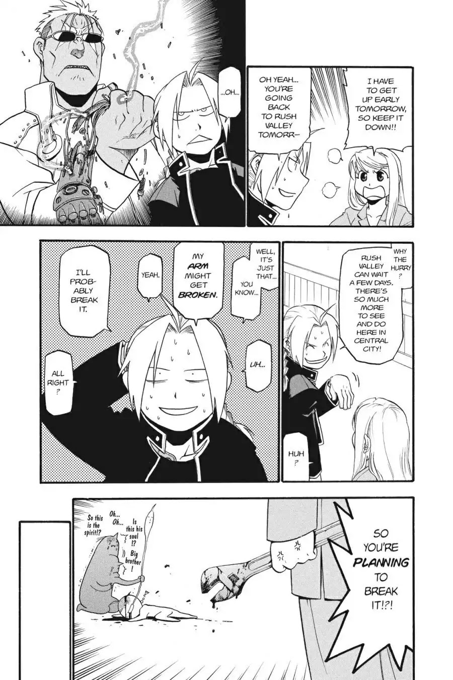 FullMetal Alchemist Chapter 45 page 21 - Chapter 45: Scar's Return