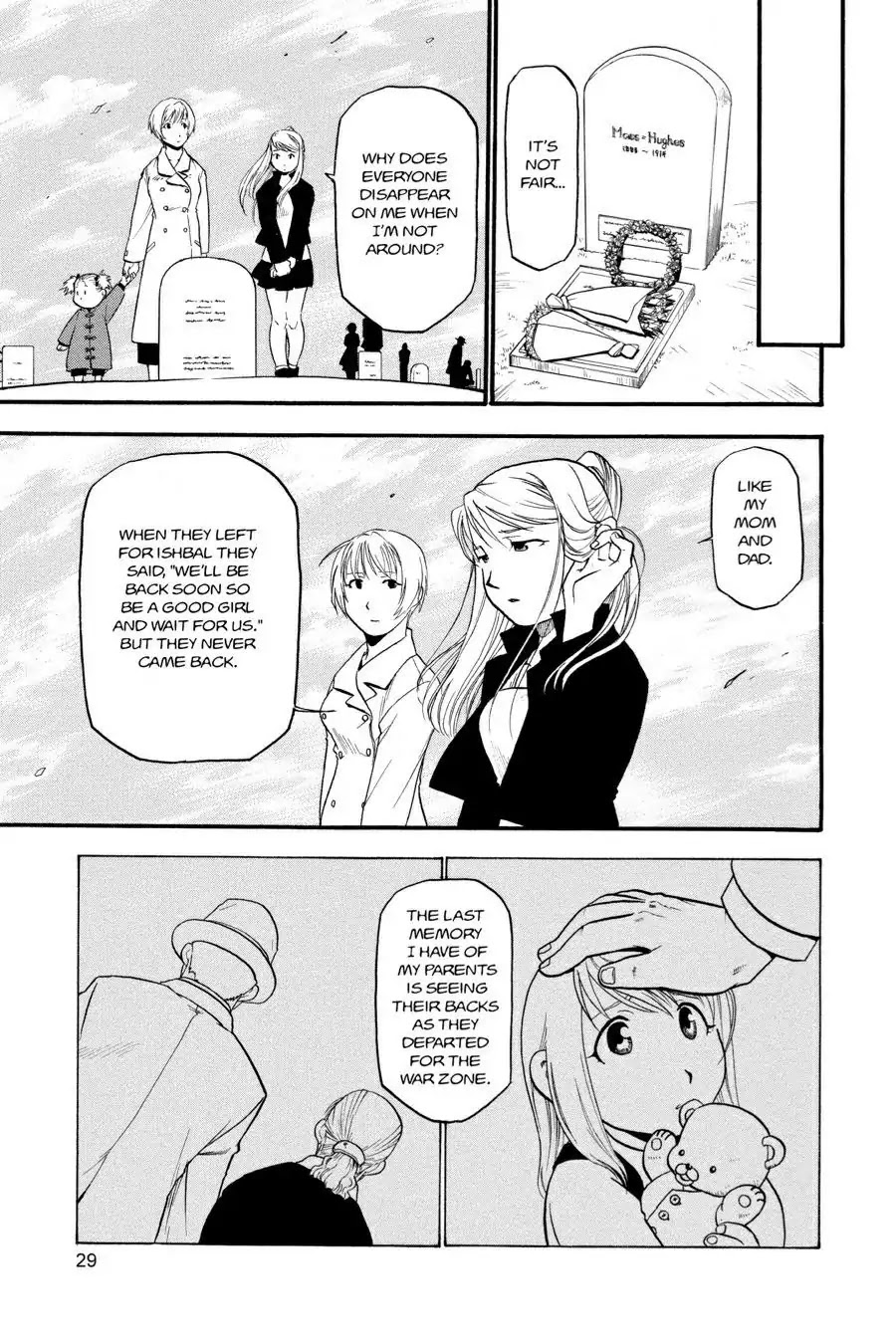 FullMetal Alchemist Chapter 46 page 28 - Chapter 46: The Distant Image of Their Backs