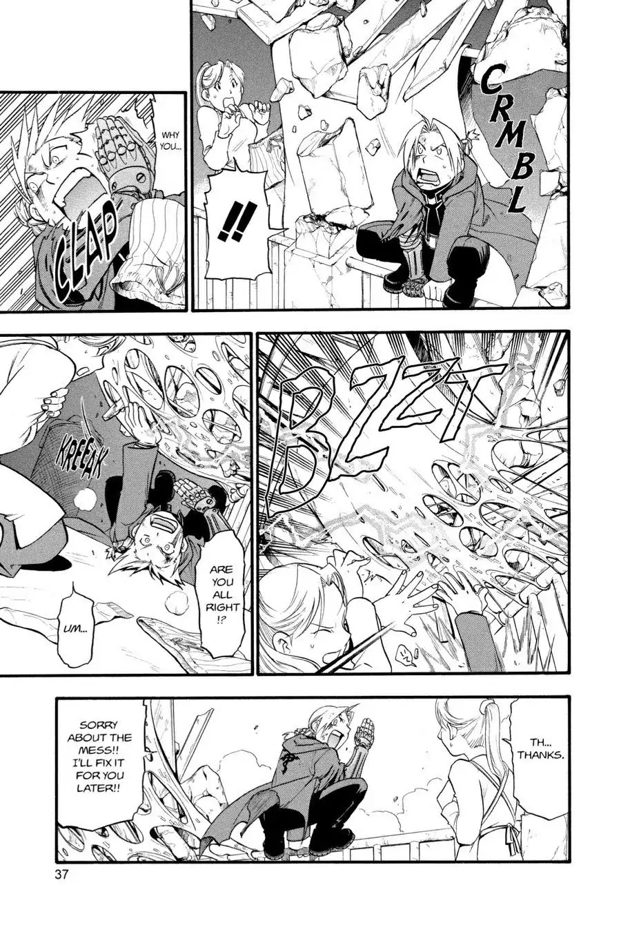 FullMetal Alchemist Chapter 46 page 35 - Chapter 46: The Distant Image of Their Backs