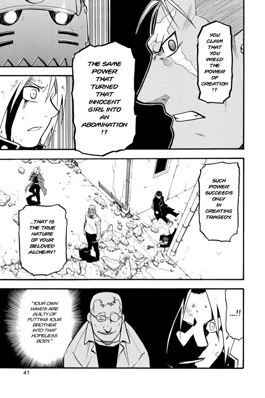 FullMetal Alchemist Chapter 46 page 39 - Chapter 46: The Distant Image of Their Backs