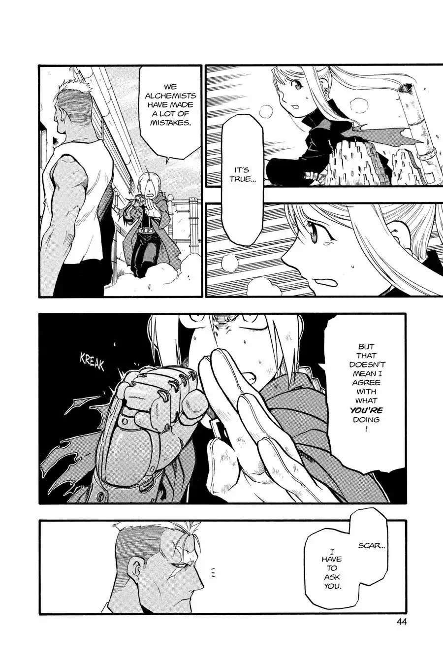 FullMetal Alchemist Chapter 46 page 42 - Chapter 46: The Distant Image of Their Backs