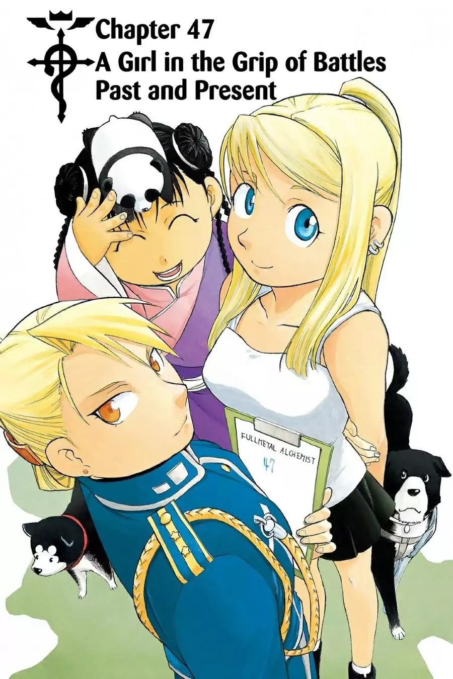 FullMetal Alchemist Chapter 47 page 1 - Chapter 47: A Girl in the Grip of Battles Past and Present