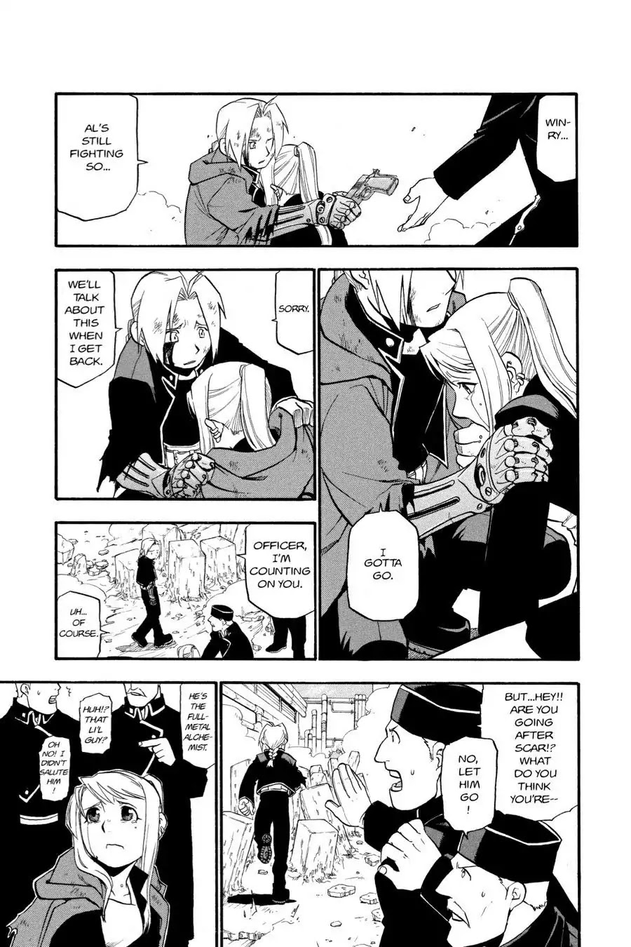FullMetal Alchemist Chapter 47 page 19 - Chapter 47: A Girl in the Grip of Battles Past and Present