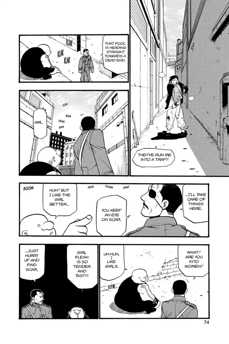 FullMetal Alchemist Chapter 47 page 24 - Chapter 47: A Girl in the Grip of Battles Past and Present