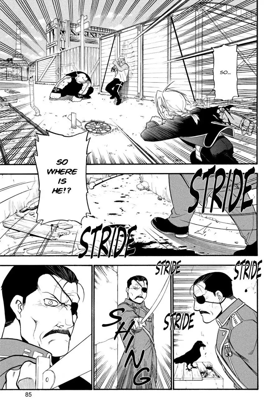 FullMetal Alchemist Chapter 47 page 35 - Chapter 47: A Girl in the Grip of Battles Past and Present