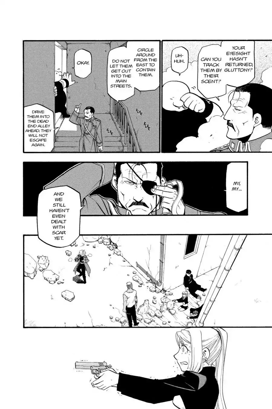 FullMetal Alchemist Chapter 47 page 6 - Chapter 47: A Girl in the Grip of Battles Past and Present