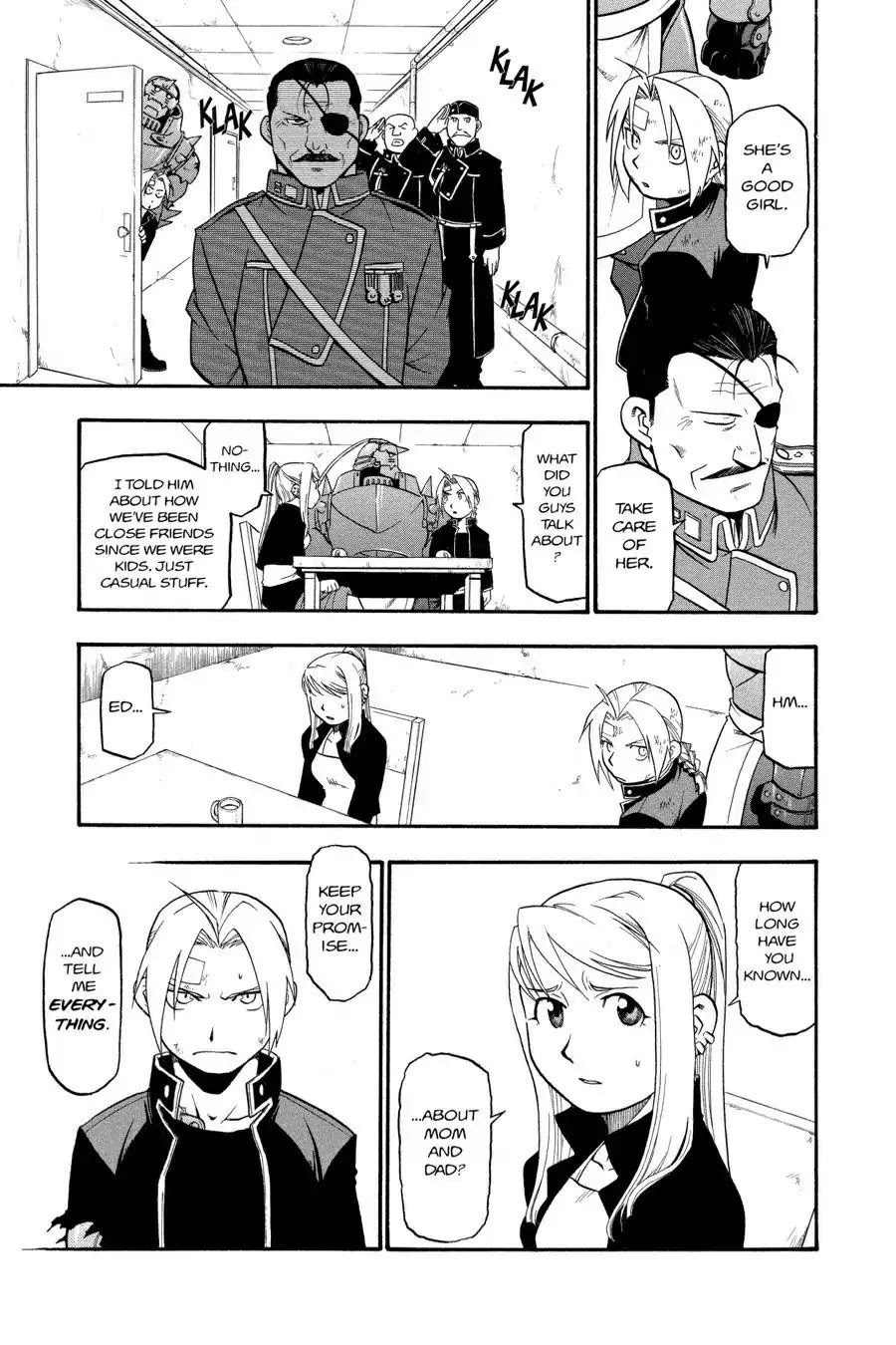 FullMetal Alchemist Chapter 48 page 18 - Chapter 48: A Promise Made by Those Who Wait