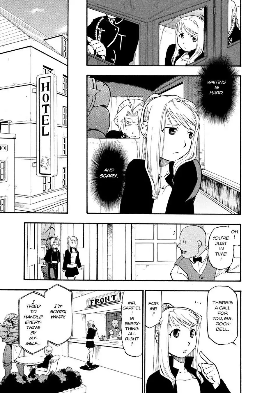 FullMetal Alchemist Chapter 48 page 20 - Chapter 48: A Promise Made by Those Who Wait