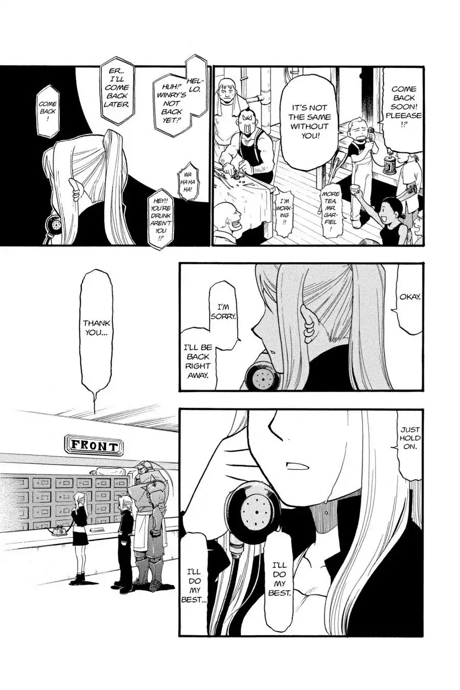 FullMetal Alchemist Chapter 48 page 22 - Chapter 48: A Promise Made by Those Who Wait