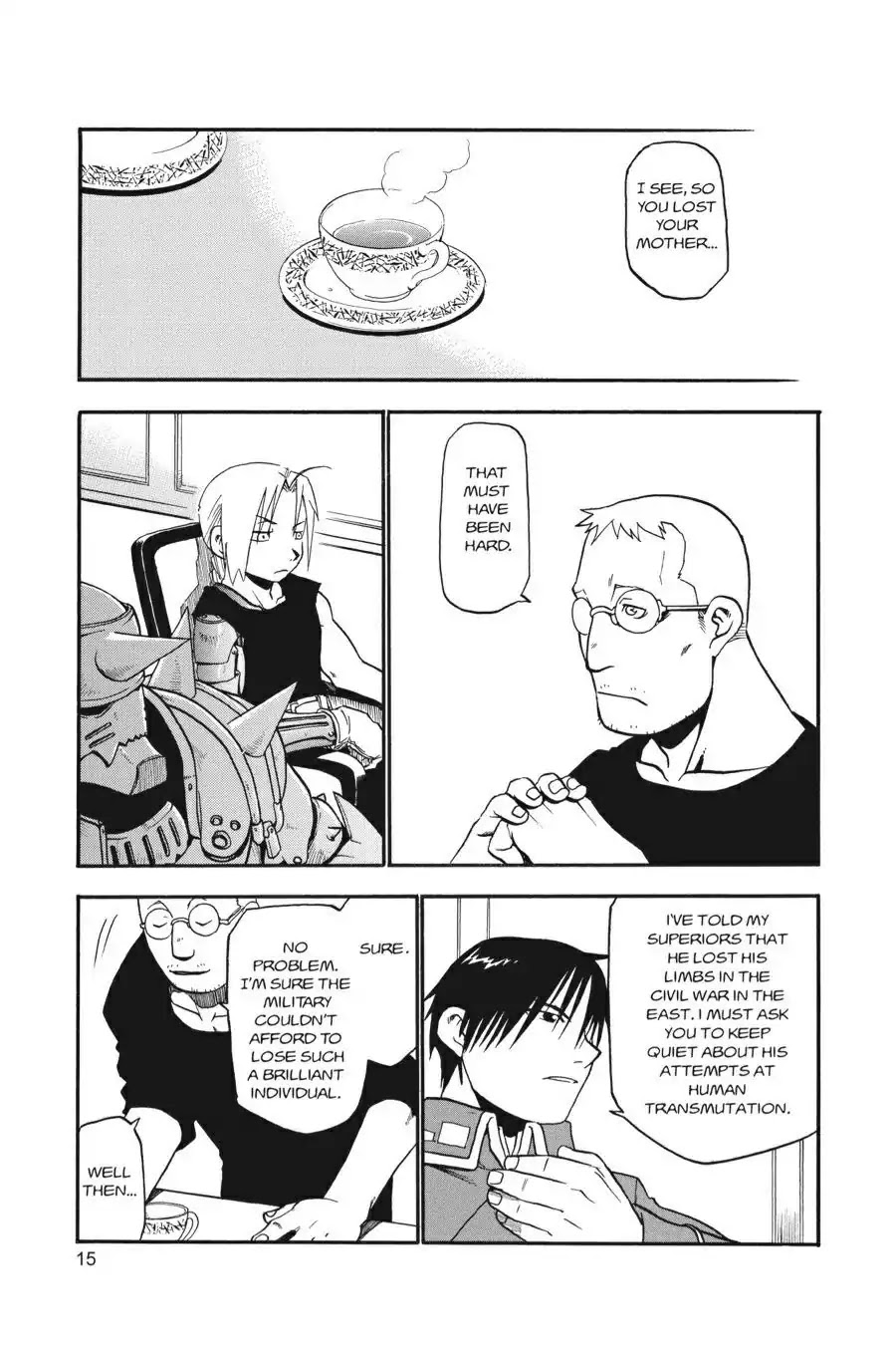 FullMetal Alchemist Chapter 5 page 15 - Chapter 5: The Alchemist's Suffering