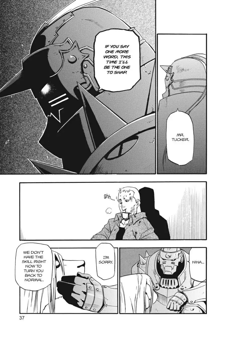 FullMetal Alchemist Chapter 5 page 37 - Chapter 5: The Alchemist's Suffering