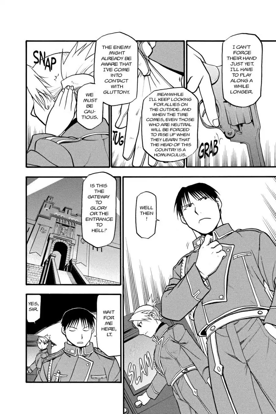 FullMetal Alchemist Chapter 50 page 33 - Chapter 50: In The Belly Of The Beast