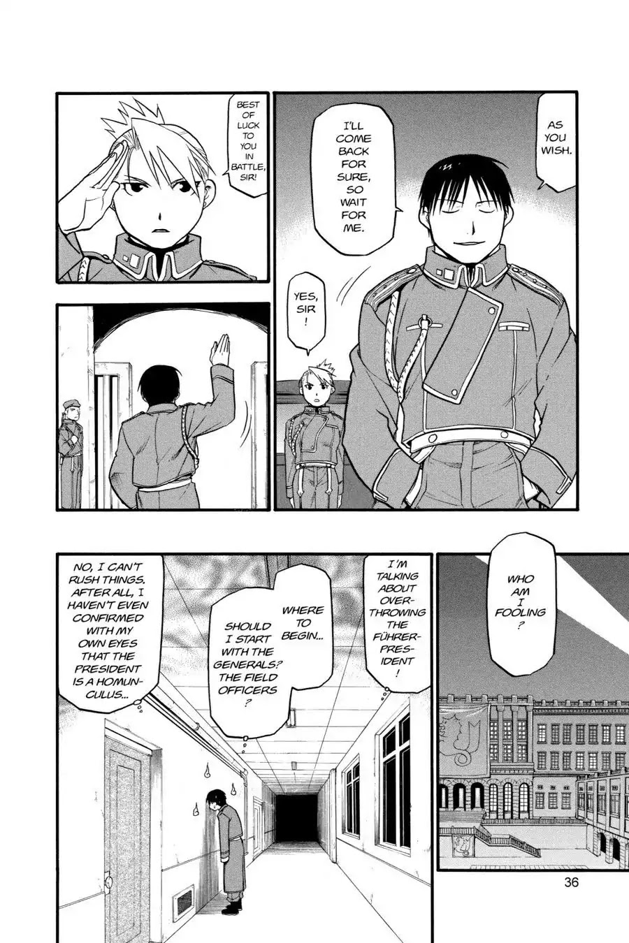 FullMetal Alchemist Chapter 50 page 35 - Chapter 50: In The Belly Of The Beast