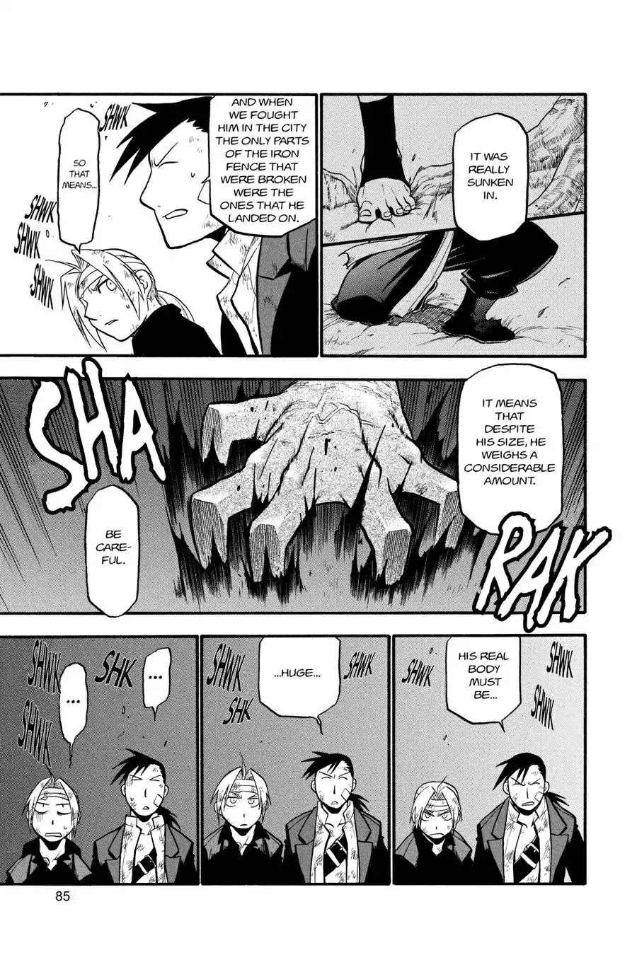 FullMetal Alchemist Chapter 51 page 35 - Chapter 51: A Portal In The Darkness