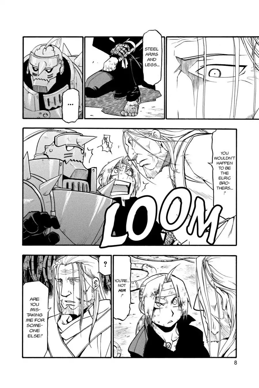 FullMetal Alchemist Chapter 54 page 8 - Chapter 54: The Fool's Struggle