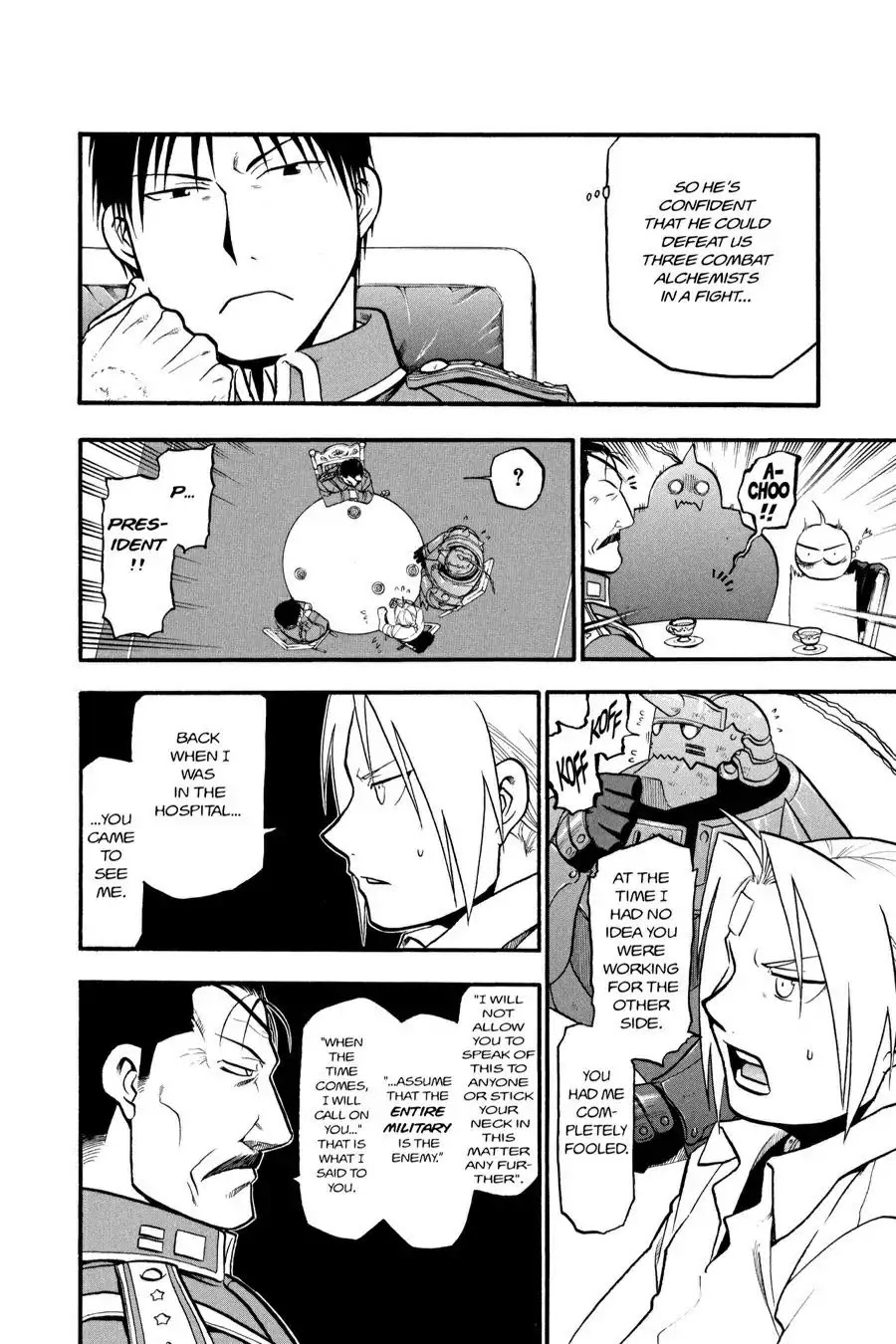 FullMetal Alchemist Chapter 56 page 10 - Chapter 56: The Lion Of The Round Table