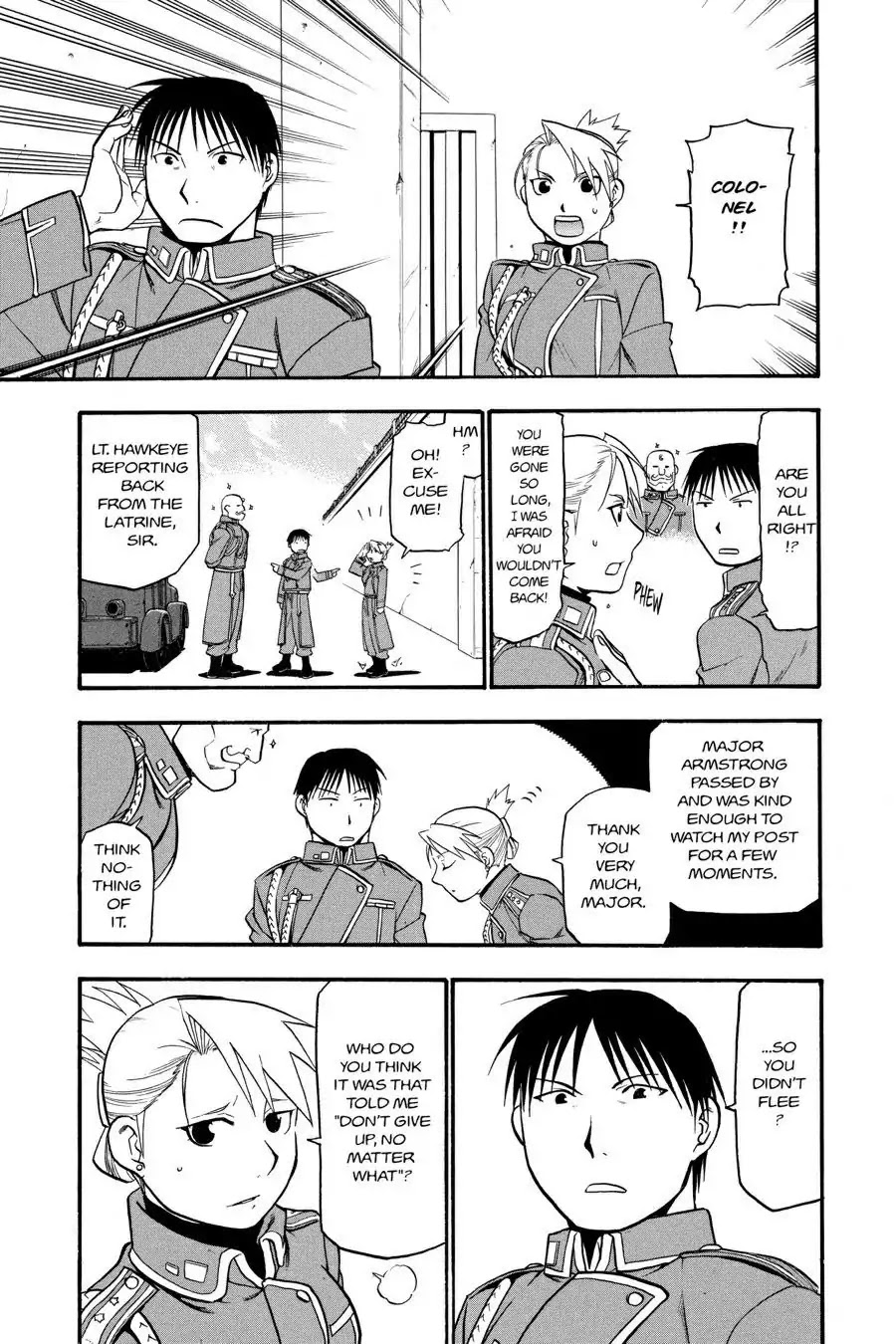 FullMetal Alchemist Chapter 56 page 25 - Chapter 56: The Lion Of The Round Table