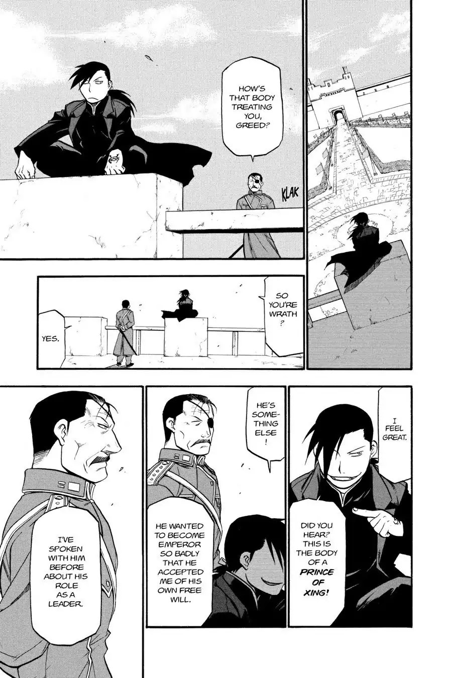 FullMetal Alchemist Chapter 56 page 35 - Chapter 56: The Lion Of The Round Table